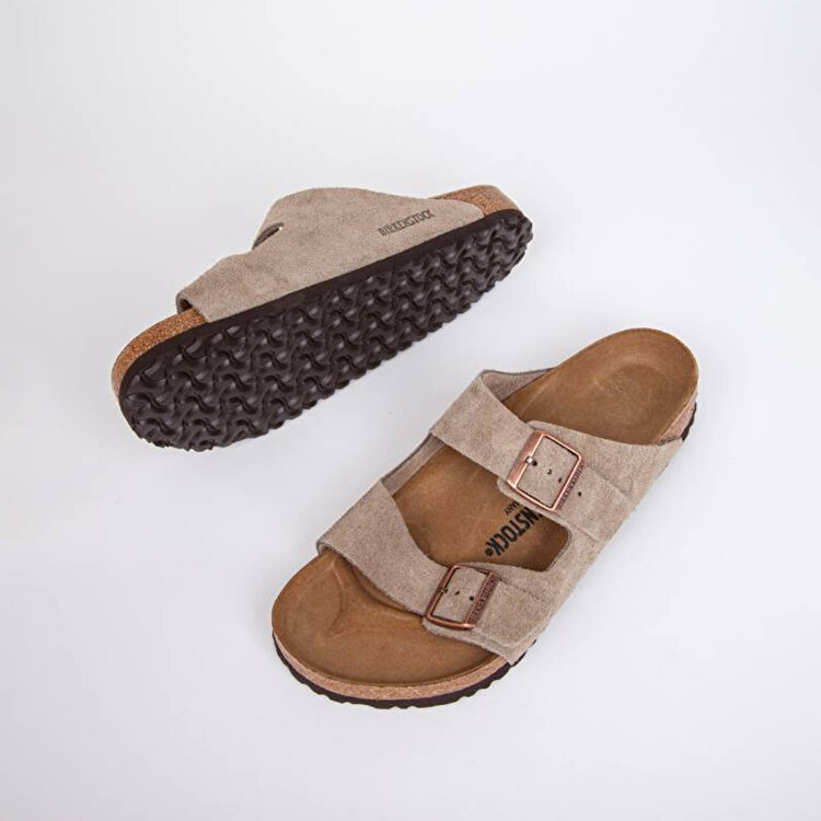 Birkenstock Arizona Vl Kadın Bej Terlik - Görsel 5