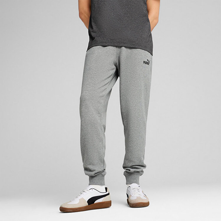 Puma Essentials No 1 Logo Erkek Gri Eşofman Altı