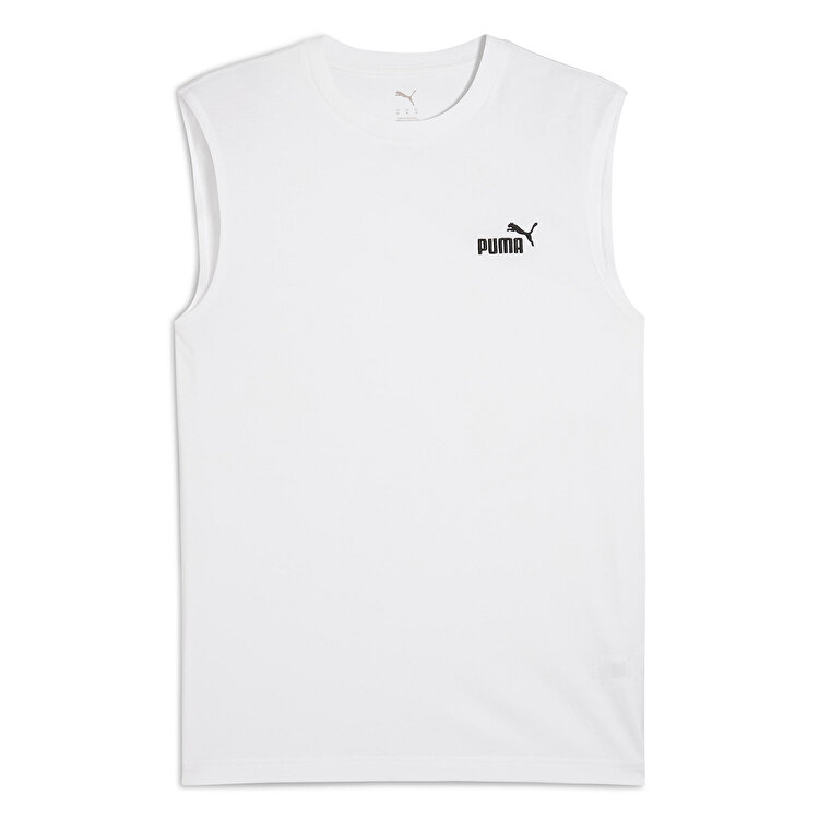 Puma Essentials Erkek Beyaz Atlet