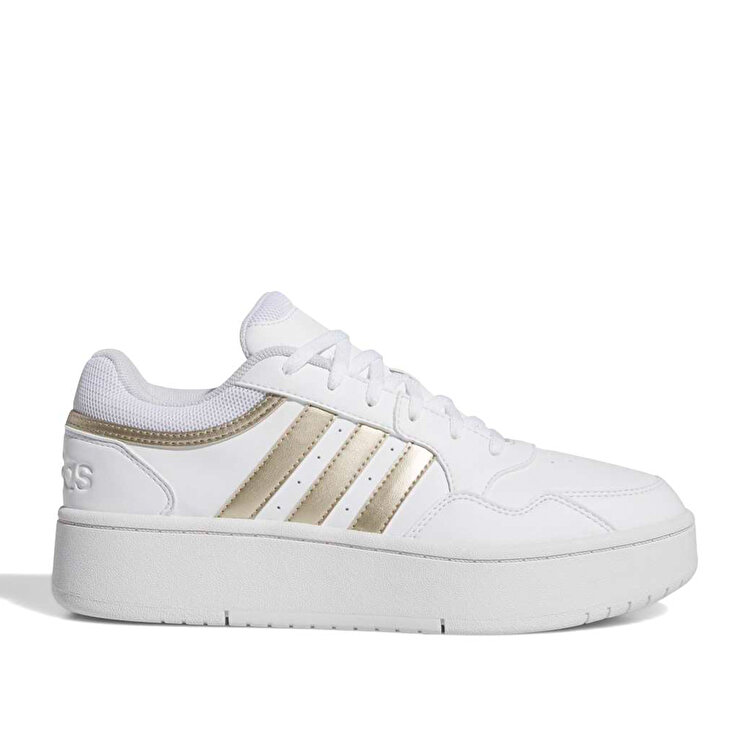 adidas Hoops 3.0 Bold Kadın Beyaz Sneaker - Görsel 2