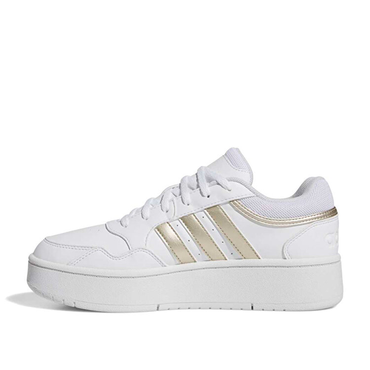adidas Hoops 3.0 Bold Kadın Beyaz Sneaker - Görsel 3