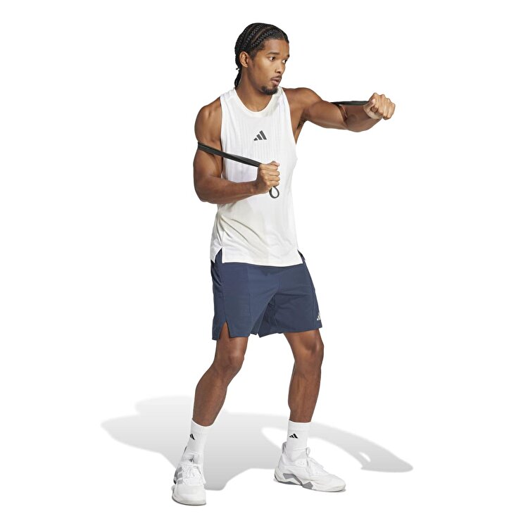 adidas Airchill Erkek Beyaz Yuvarlak Yaka Atlet
