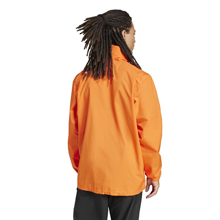 adidas Multi Essentials 2L Erkek Turuncu Kapüşonlu Yağmurluk