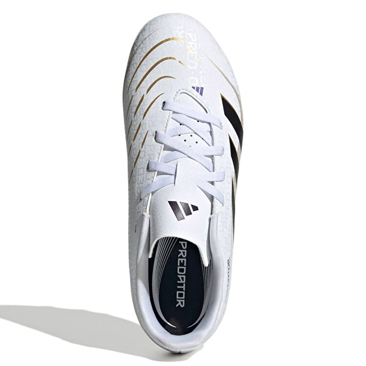 adidas Predator Club Fg/Mg J Çocuk Beyaz Krampon - Görsel 4