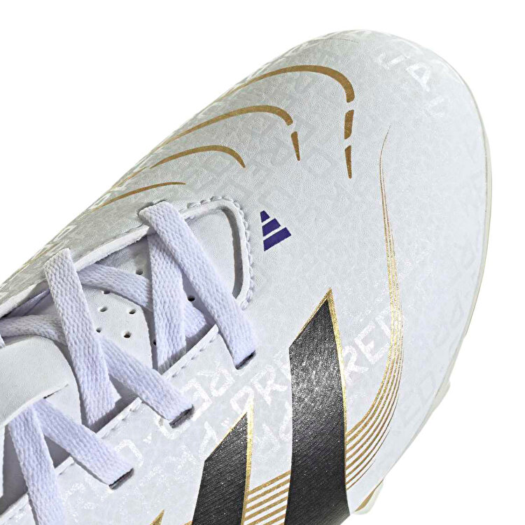 adidas Predator Club Fg/Mg J Çocuk Beyaz Krampon - Görsel 5