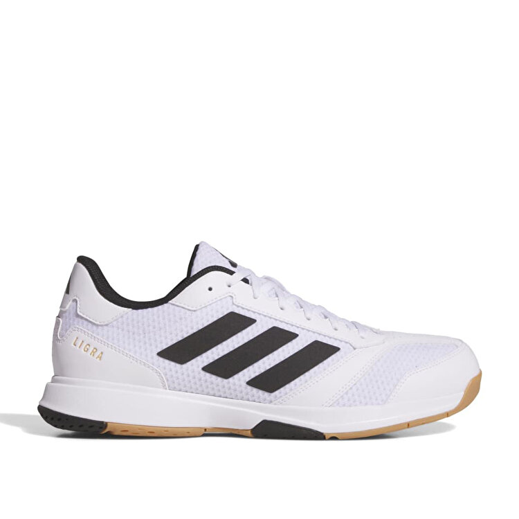 adidas Ligra 8 Erkek Beyaz Spor Ayakkabı - Görsel 2