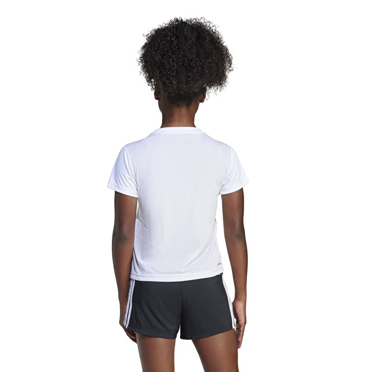 adidas Train Essentials Kız Çocuk Beyaz Tişört