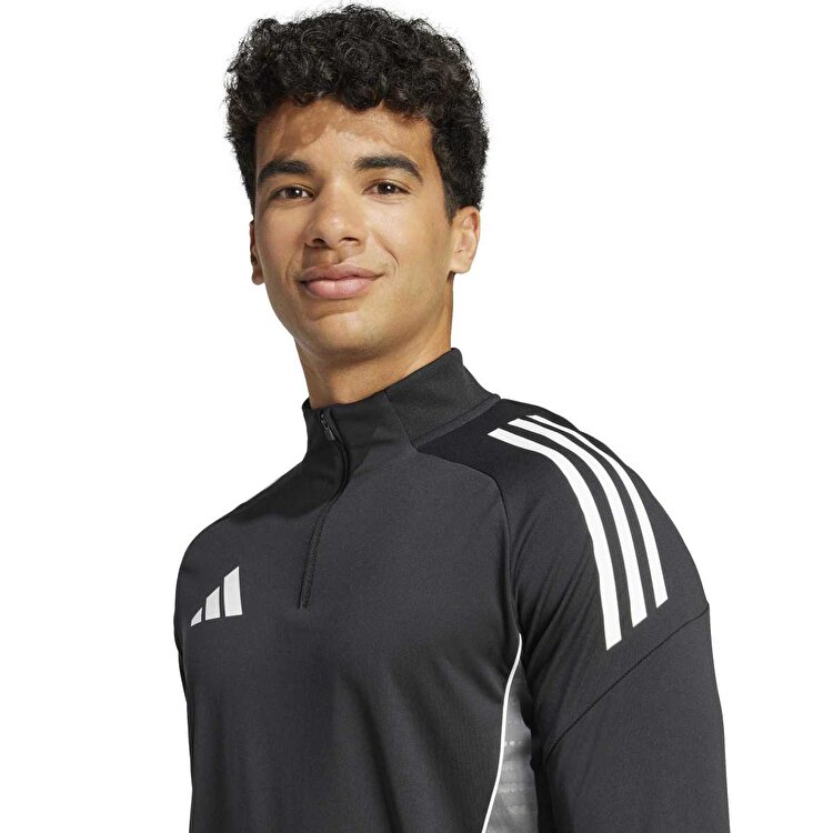 adidas Tiro25c Training Erkek Siyah Dik Yaka Tişört JJ1515 - Sporthink
