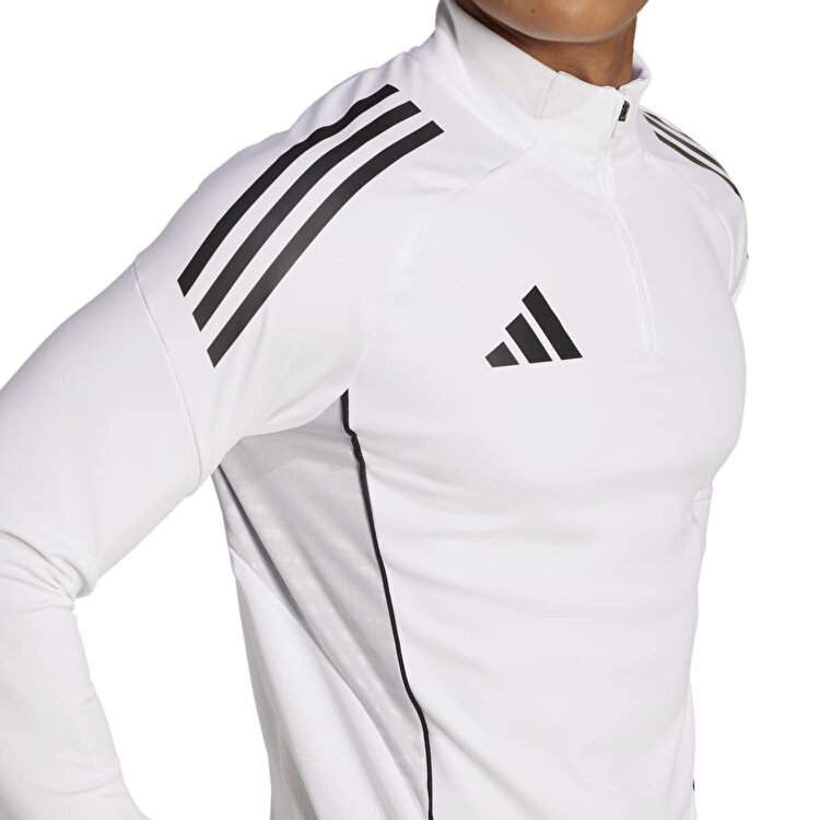 adidas Tiro25c Training Erkek Beyaz Dik Yaka Tişört JJ1516 - Sporthink