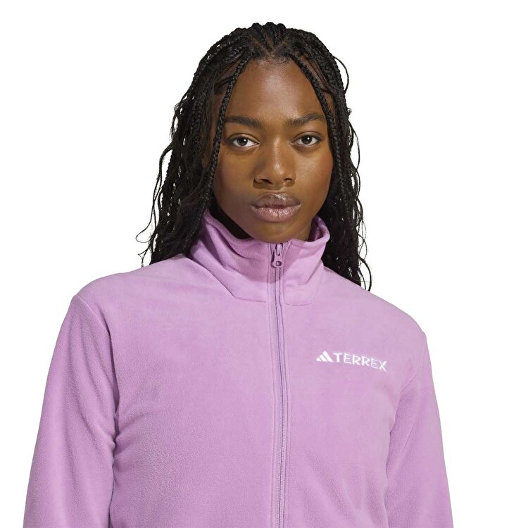 adidas MT Esseantials Kadın Pembe Dik Yaka Ceket JM3113 - Sporthink