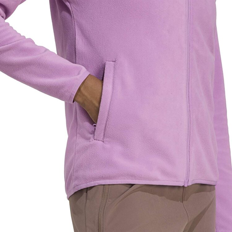 adidas MT Esseantials Kadın Pembe Dik Yaka Ceket JM3113 - Sporthink