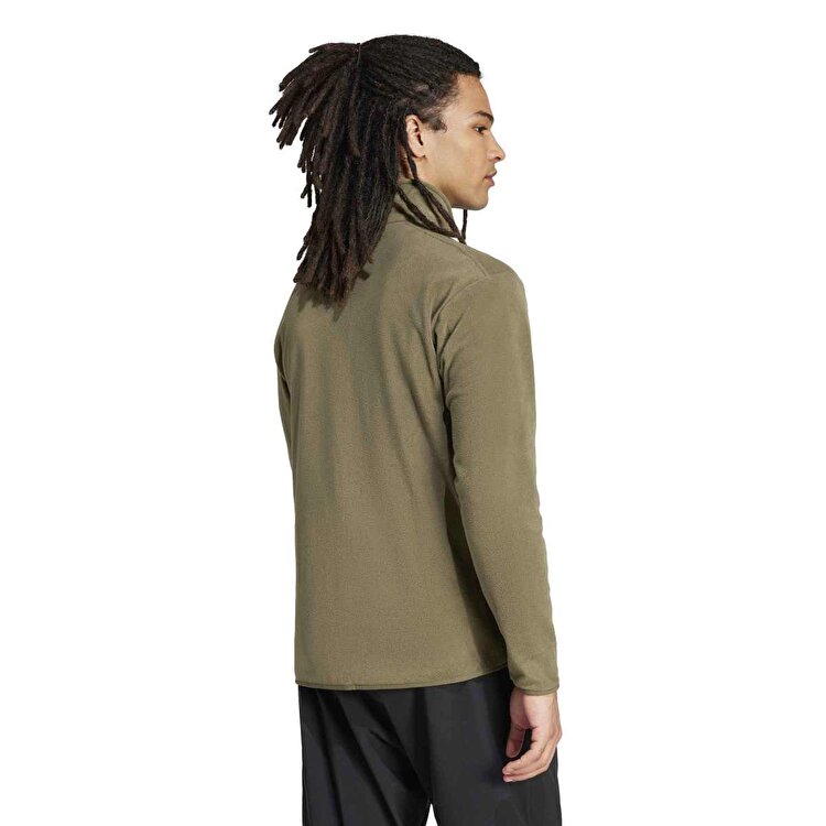 adidas Multi Essentials Erkek Haki Dik Yaka Ceket JP0796 - Sporthink