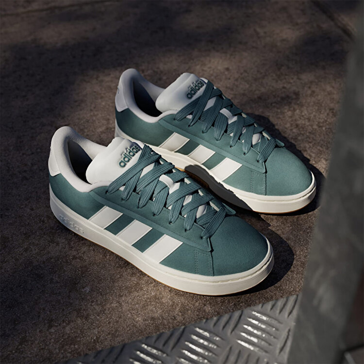 adidas Grand Court Alpha 00s Erkek Yeşil Sneaker - Görsel 4