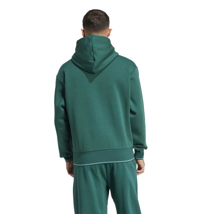adidas Collegiate Erkek Yeşil Kapüşonlu Sweatshirt