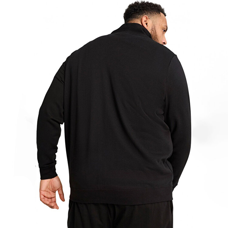 Puma Essentials No 1 Logo Track Erkek Siyah Dik Yaka Ceket