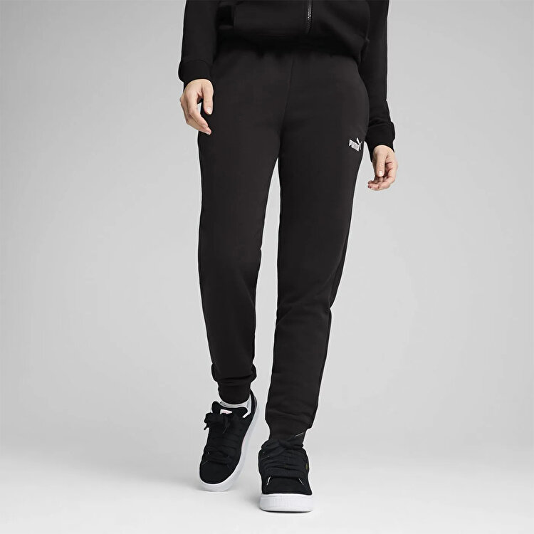 Puma Essentials No.1 Logo Kadın Siyah Eşofman Altı