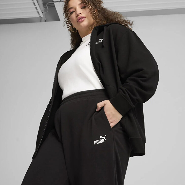 Puma Essentials No.1 Logo Kadın Siyah Eşofman Altı