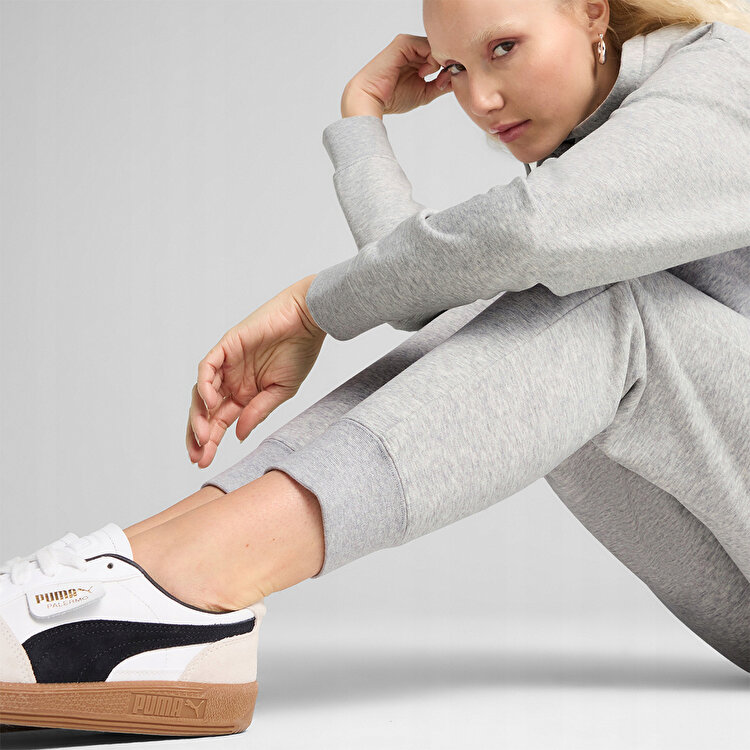 Puma Essentials No.1 Logo Kadın Gri Eşofman Altı