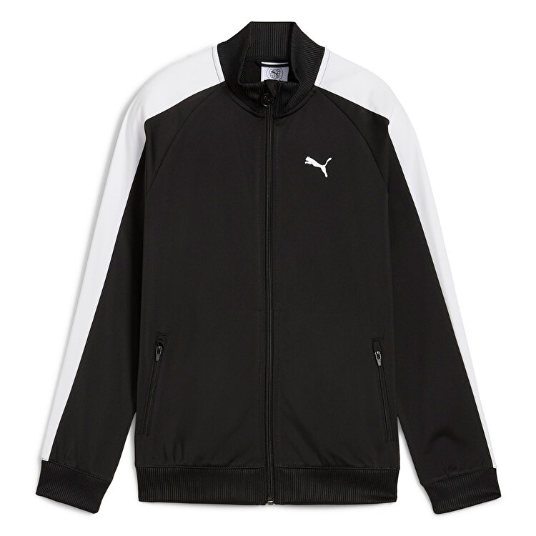 Puma T7 Always On Çocuk Siyah Dik Yaka Ceket