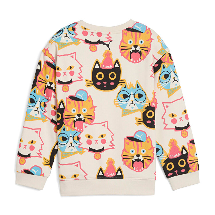 Puma Moody Cat Crew Çocuk Bisiklet Yaka Sweatshirt