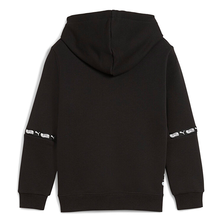 Puma Hot Wheels Çocuk Siyah Kapüşonlu Sweatshirt