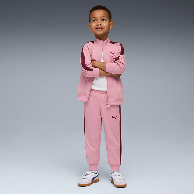 Puma T7 Always On Çocuk Pembe Eşofman Takımı