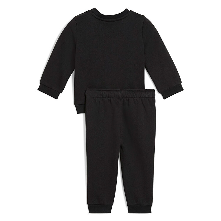 Puma Jogger Set Essentials Crew Fl Bebek Siyah Bisiklet Yaka Eşofman Takımı