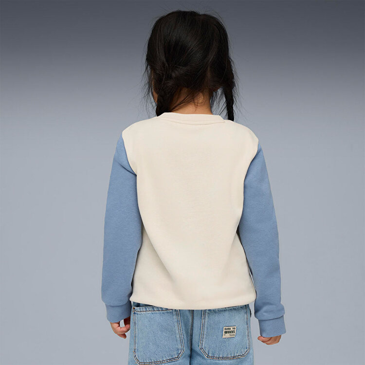 Puma Little Runners Crew Çocuk Bisiklet Yaka Sweatshirt
