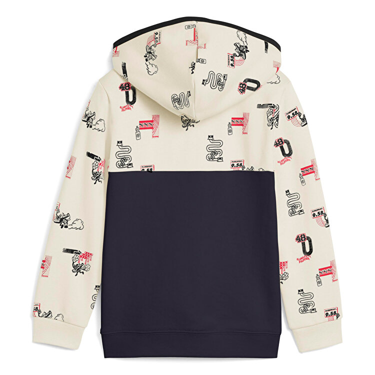 Puma Little Runners Half-Zip Çocuk Bisiklet Yaka Sweatshirt