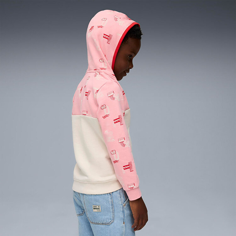 Puma Little Runners Half-Zip Çocuk Bisiklet Yaka Sweatshirt