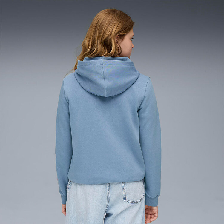 Puma Tweenerverse Çocuk Mavi Kapüşonlu Sweatshirt