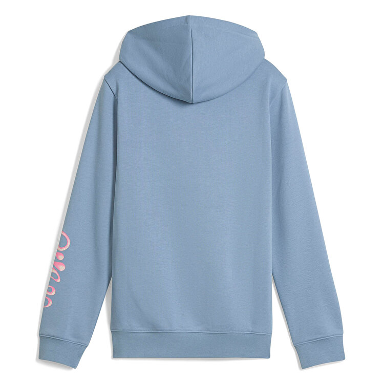Puma Tweenerverse Çocuk Mavi Kapüşonlu Sweatshirt