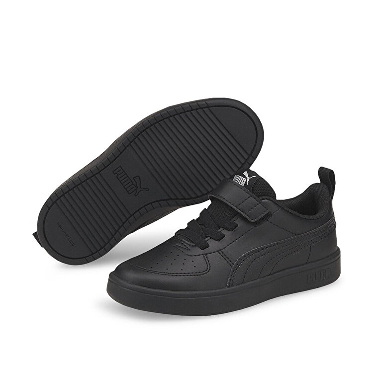 Puma Rickie Ac Çocuk Siyah Sneaker - Görsel 4