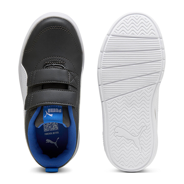 Puma Courtflex V3 V Çocuk Siyah Sneaker - Görsel 6