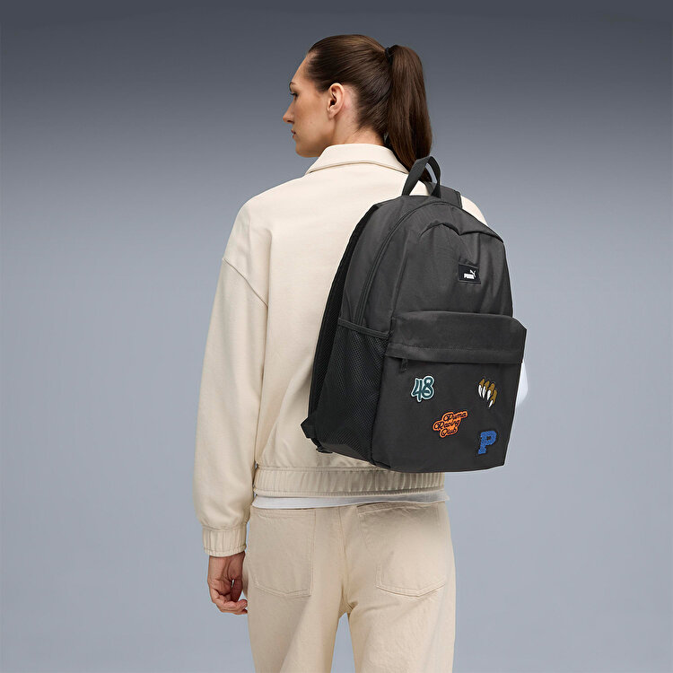 Puma Phase Patch Siyah Sırt Çantası