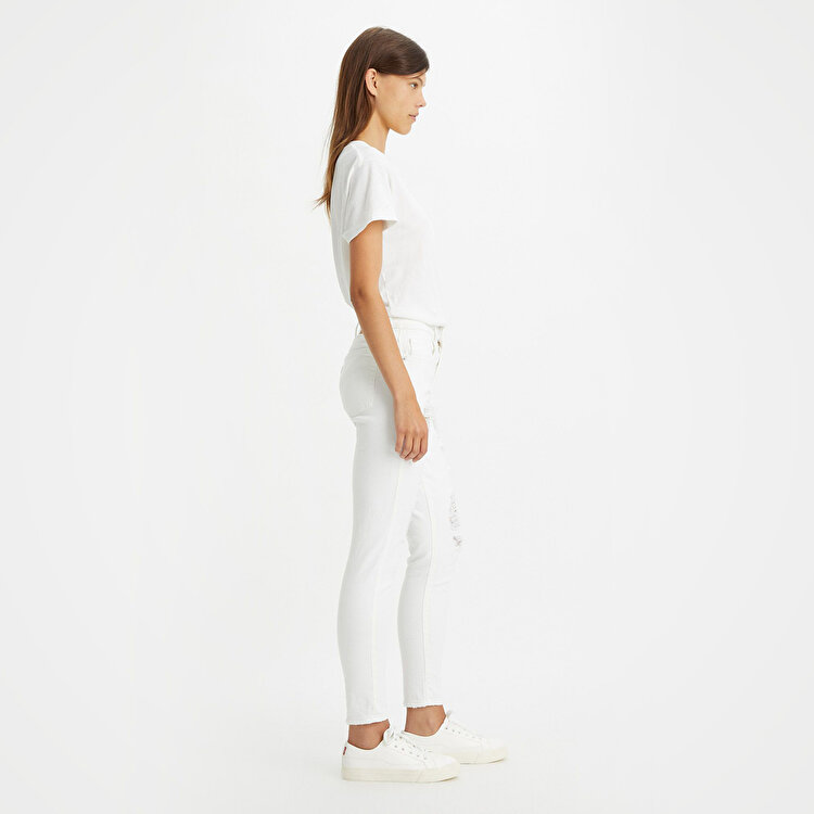 Levi's 721 High Rise Skinny Kadın Beyaz Jean