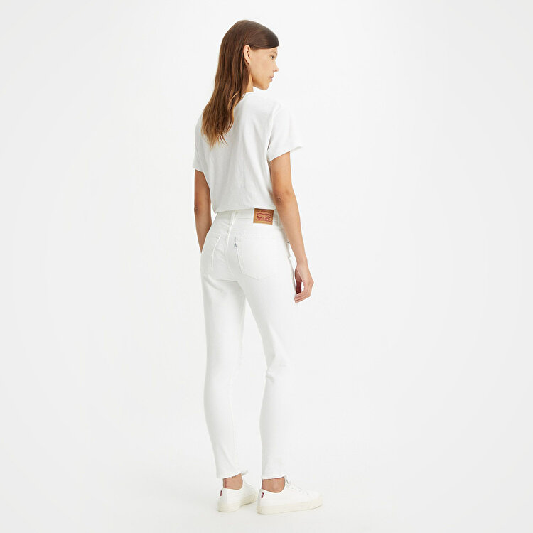 Levi's 721 High Rise Skinny Kadın Beyaz Jean