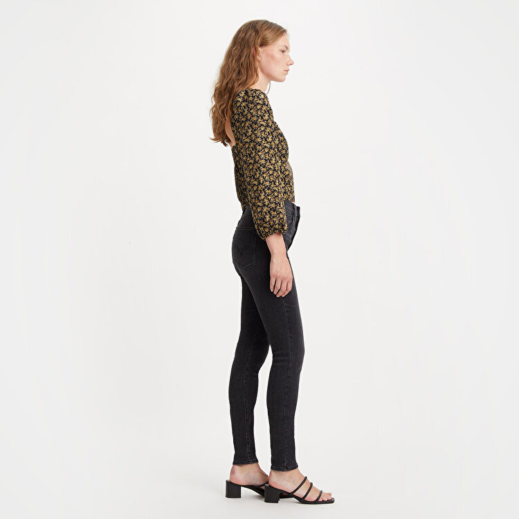 Levi's Mile High Super Skinny Kadın Siyah Jean