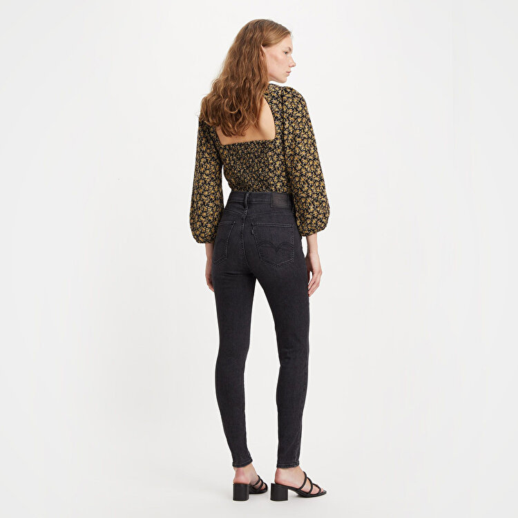 Levi's Mile High Super Skinny Kadın Siyah Jean