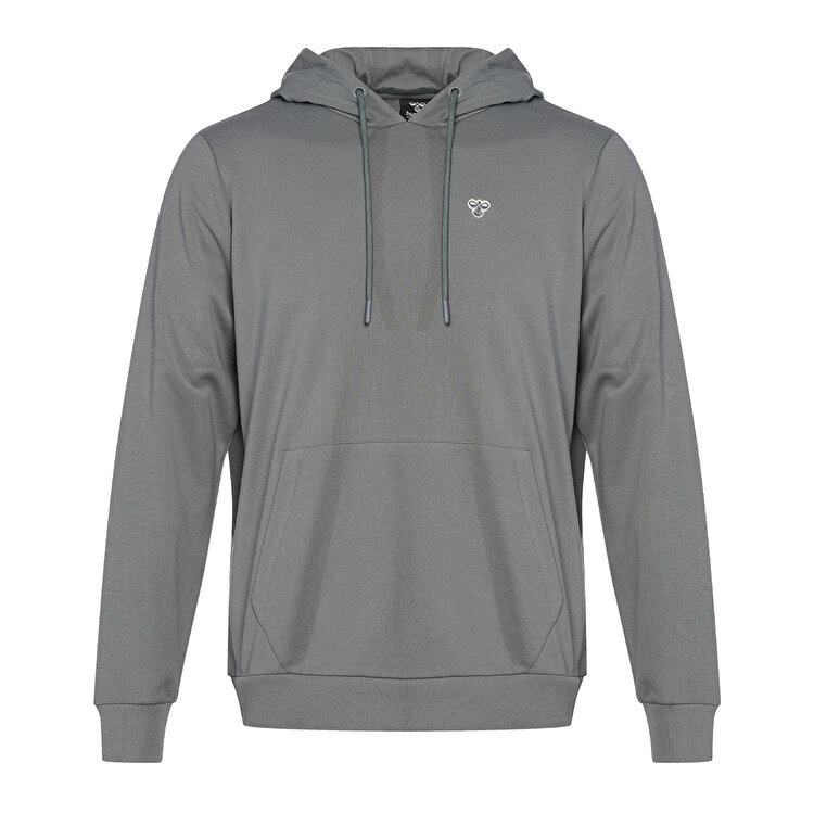 Hummel T-Ic Ico Erkek Gri Kapüşonlu Sweatshirt