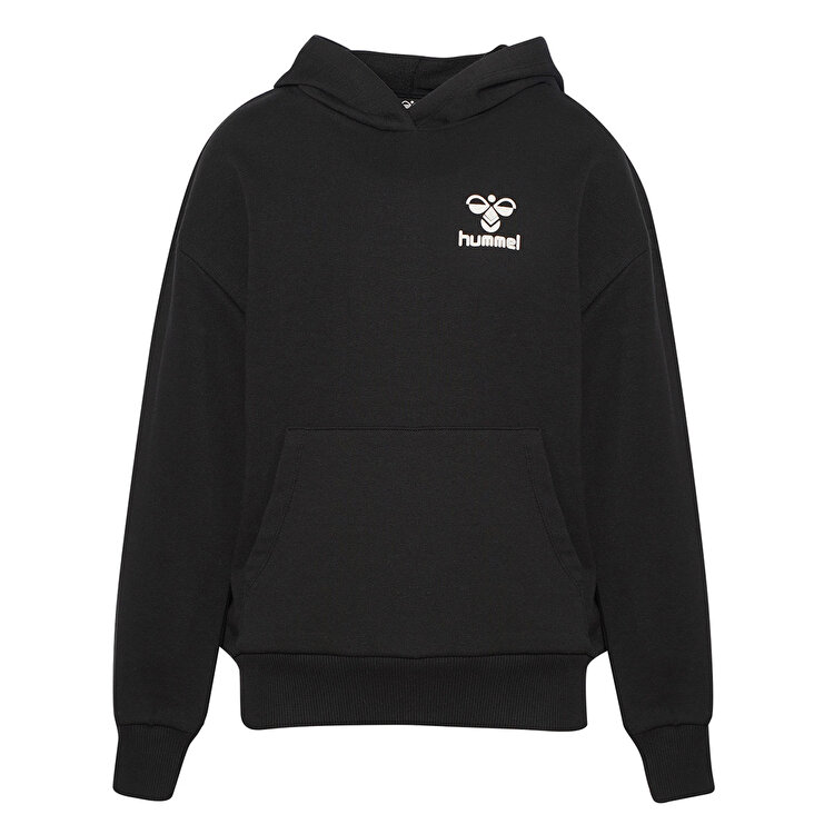 Hummel Arty Çocuk Siyah Kapüşonlu Sweatshirt