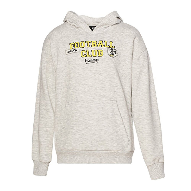 Hummel Pardew Erkek Çocuk Gri Kapüşonlu Sweatshirt