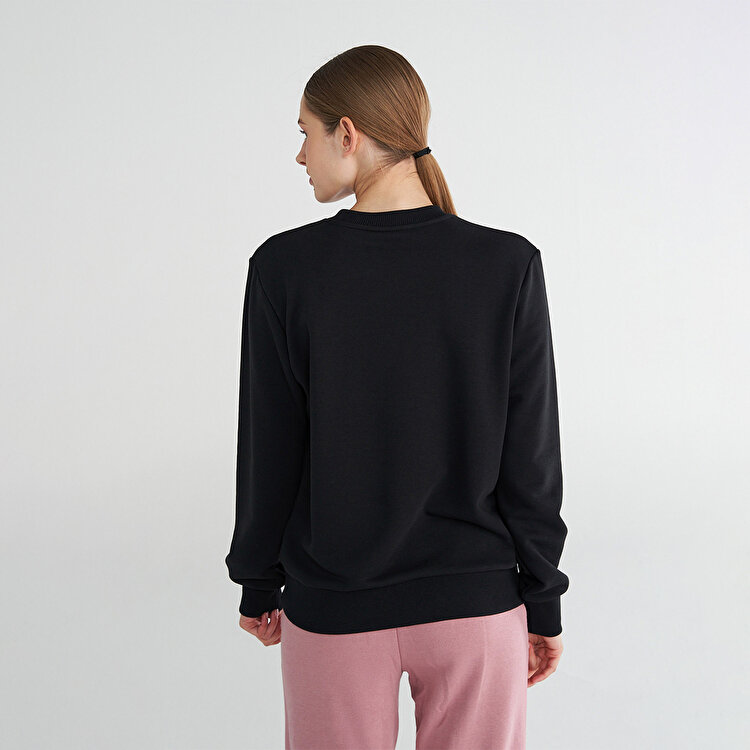 Hummel T-Pulse Regular Kadın Siyah Sweatshirt