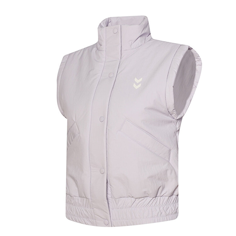 Hummel Care Kadın Mor Dik Yaka Yelek