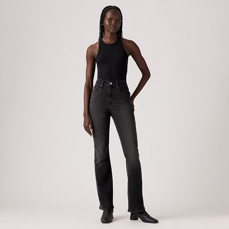 Levi's 725 High Rise Bootcut Kadın Siyah Jean