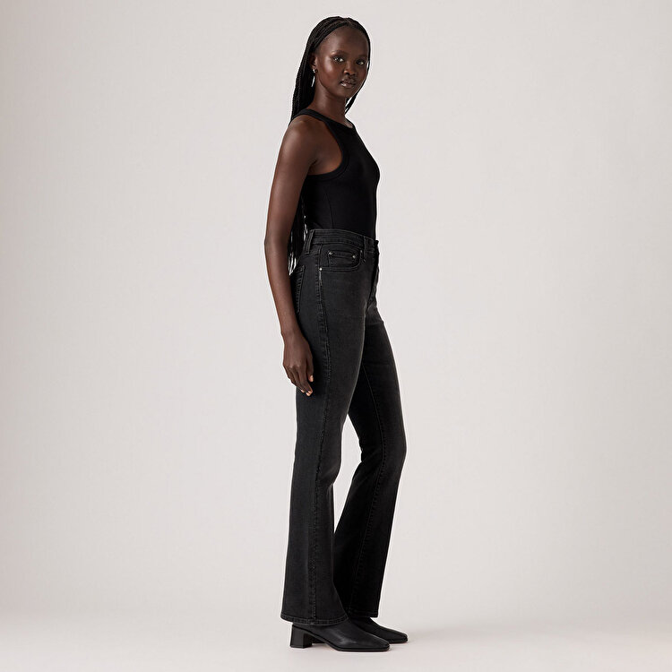 Levi's 725 High Rise Bootcut Kadın Siyah Jean