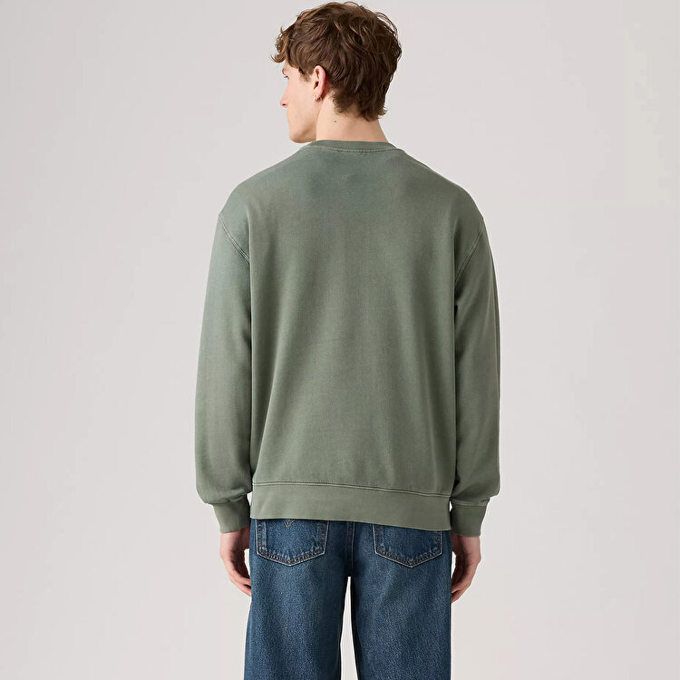 Levi's Relaxed Graphic Erkek Gri Sweatshirt
