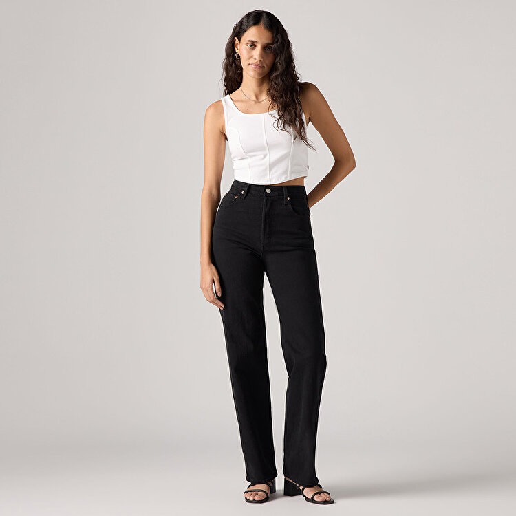 Levi's Ribcage Full Length Kadın Siyah Jean 79078-0023 - Sporthink