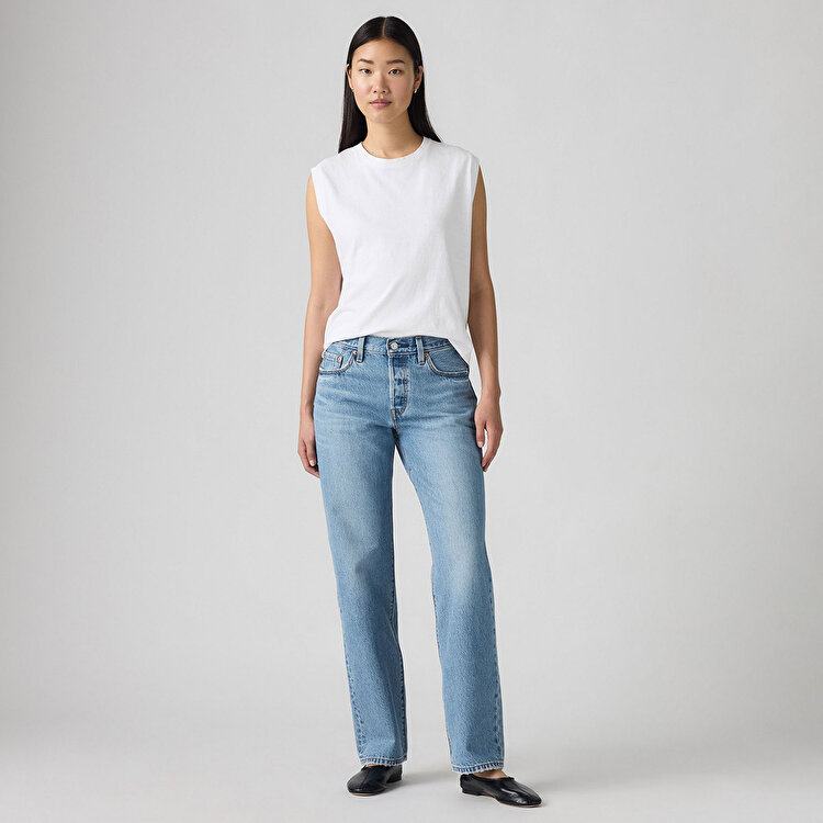 Levi's Levis 501 90s Kadın Mavi Jean 005K9-0000 - Sporthink