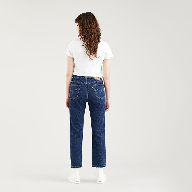 Levi's 501 Regular Fit Crop Kadın Lacivert Jean